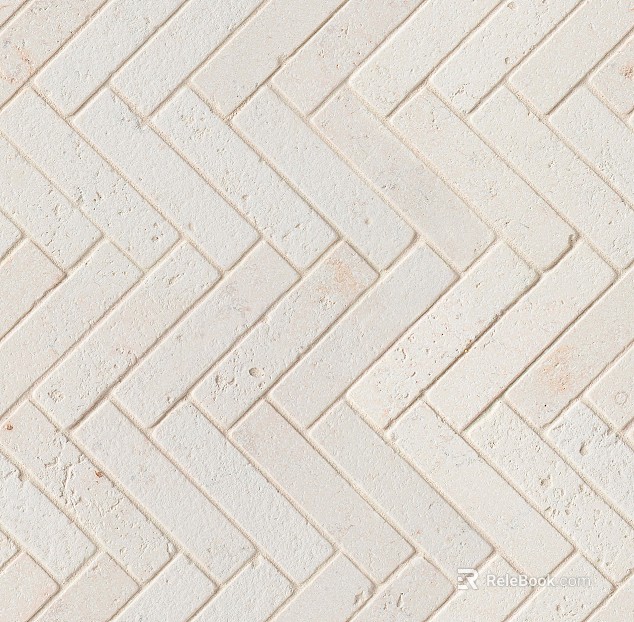 Herringbone-patterned strip-shaped stone flooring texture