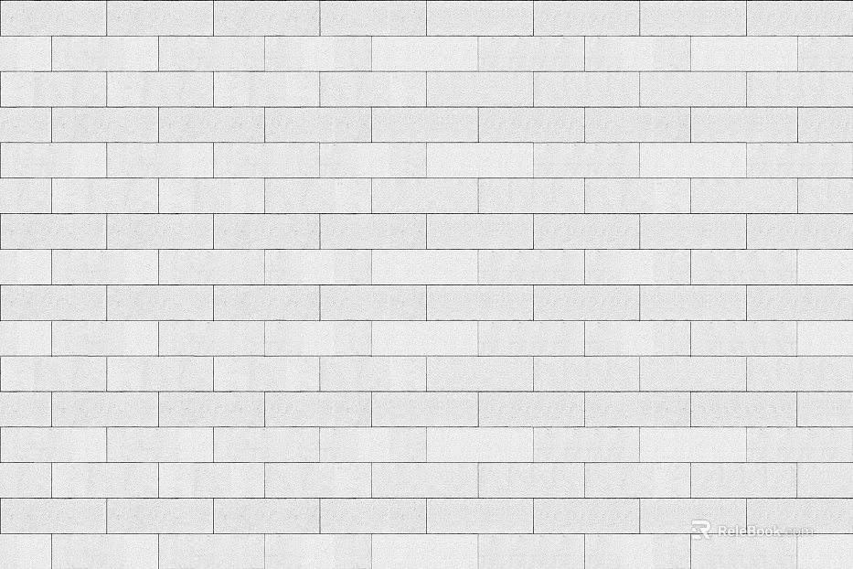 Brick wall gray and white composite exterior wall strip brick seamless texture