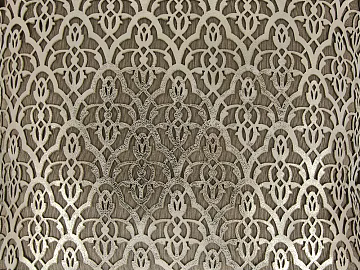 Silver white European pattern lace fabric 3d model