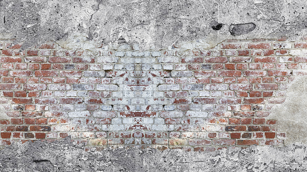 Industrial wind wall brick head texture