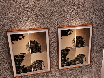 Retro Brown Tree Landscape Decorative Painting Living Room Hanging Painting texture (ID:ffaeh697694)