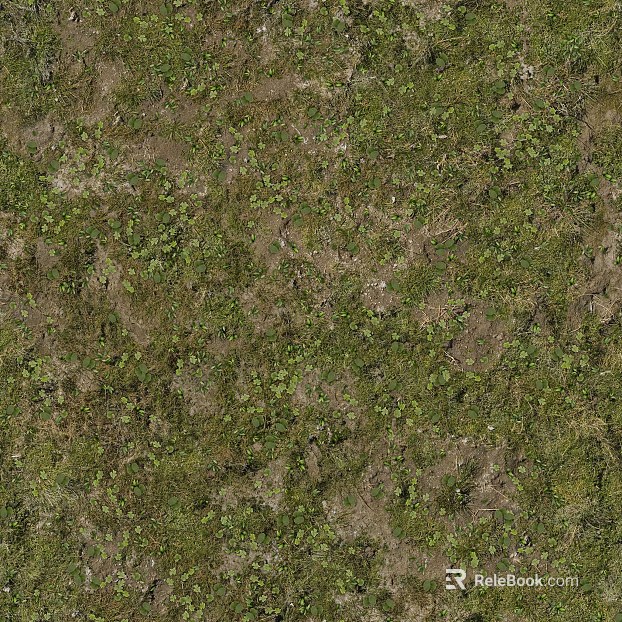 natural lawn texture