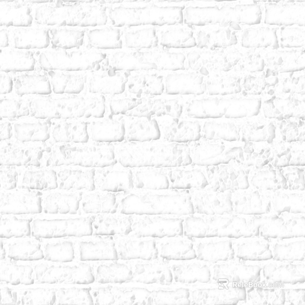 White culture brick wall interior wall texture