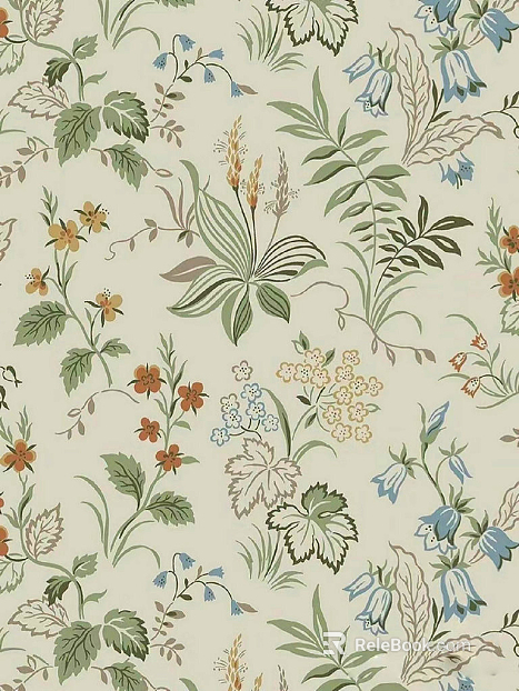 American Flower Pattern texture