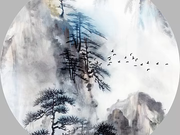 landscape painting texture (ID:ffaag41569)