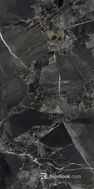 Ice pattern marble rough black marble outdoor texture