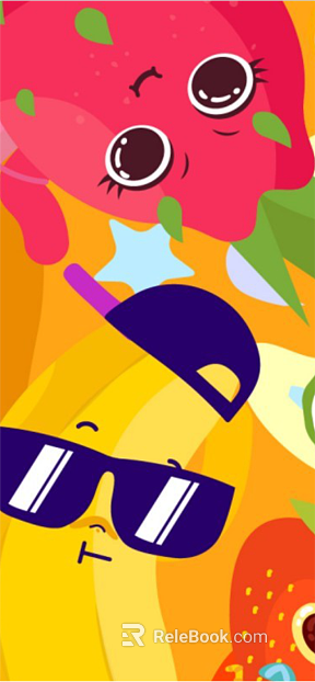 cartoon painting texture