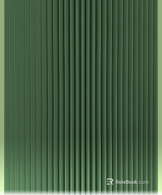 Dark green Changhong glass partition decoration texture