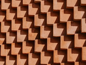 Brick wall orange exterior wall paper brick texture (ID:ffaeg71318)