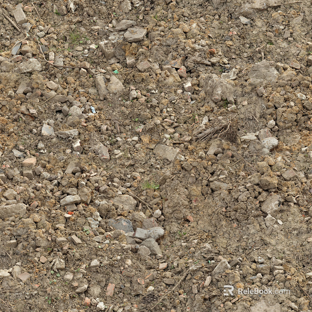 Mud ground texture