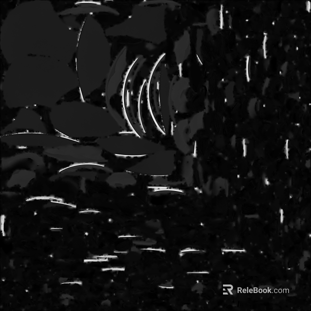 Black metal corrugated decorative background texture