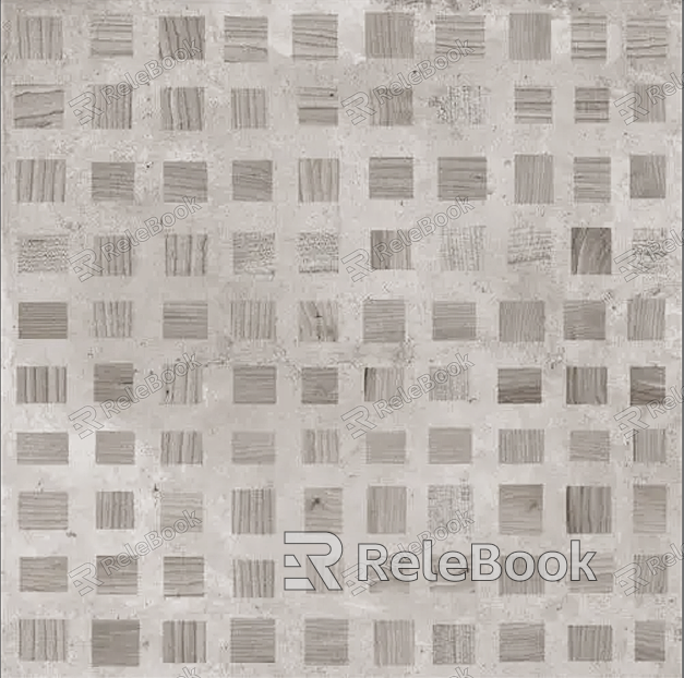 wood grain mosaic texture