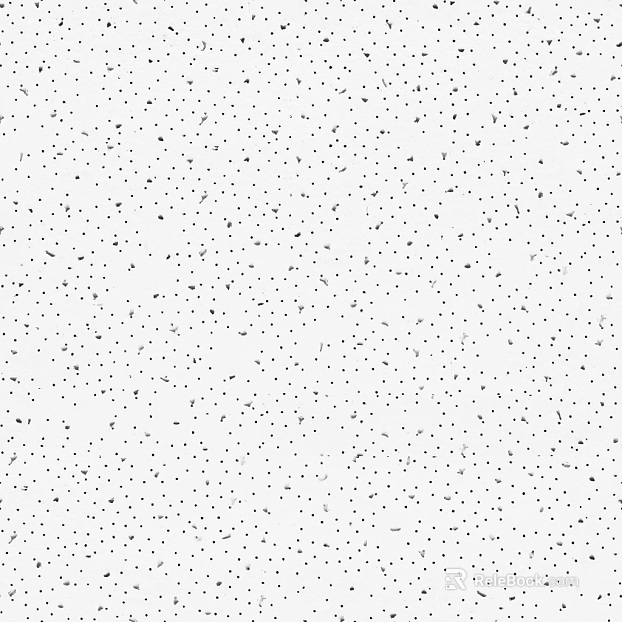 Light gray perforated mineral wool board ceiling texture