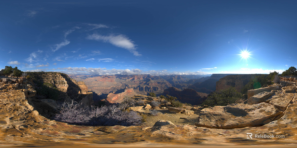 Outdoor Canyon Daytime Sunny Day HDR texture