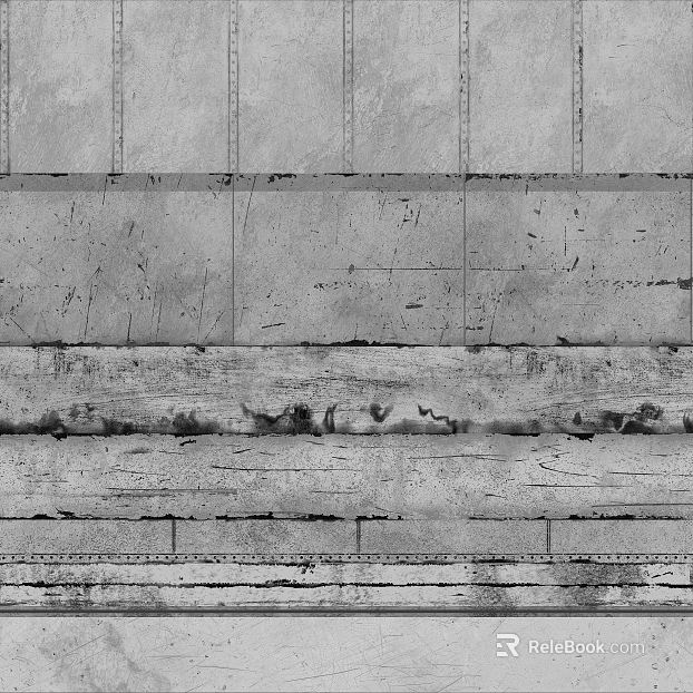 Industrial-style gray cement wall texture