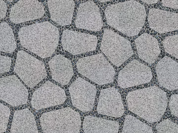 Pebbles pebble pavement 3d model