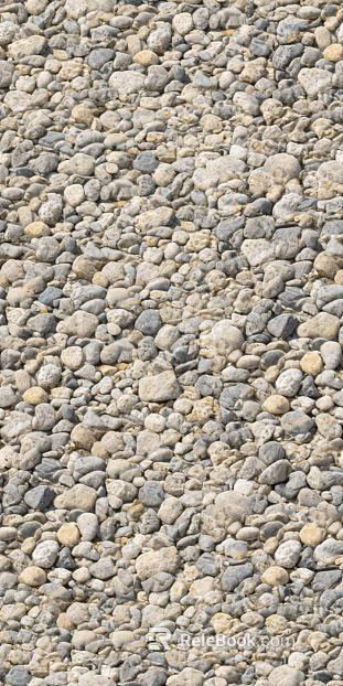 Gravel ground Stone ground texture