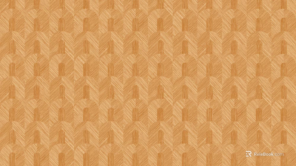 French Light Luxury Warm Yellow Arch Geometric Wallpaper texture