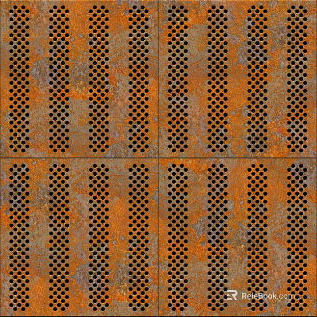 Perforated plate texture