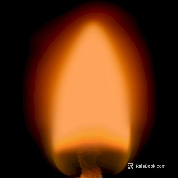 Orange-yellow flame texture texture