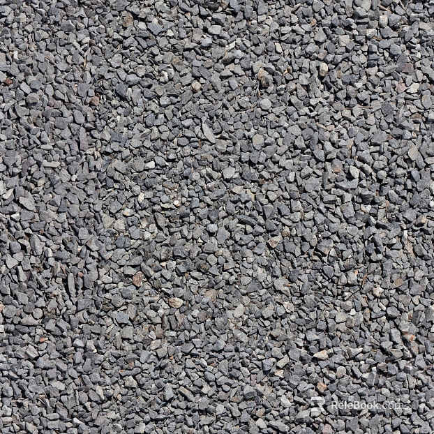 Ground gravel texture