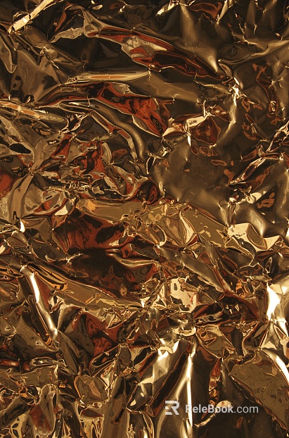 Gold Foil Decorative Surface Material texture