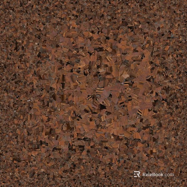 Brown cork particle wall decoration texture