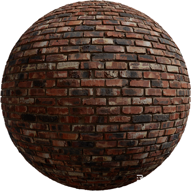 Brick wall PBR texture