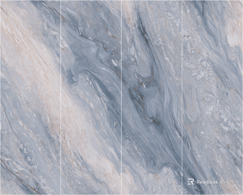 Blue star river blue marble background texture