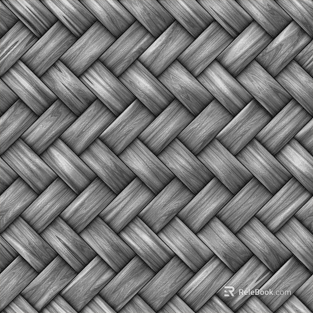 Woven goods woven bump gray map seamless texture