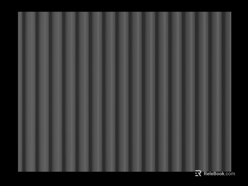 Dark gray vertical metal plate wall decoration texture