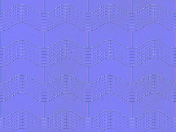 Modeling square brick normal bump texture (ID:ffach552883)