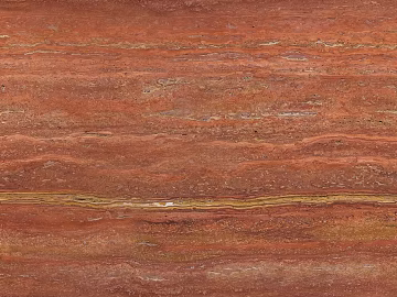 brick red cave stone 3d model