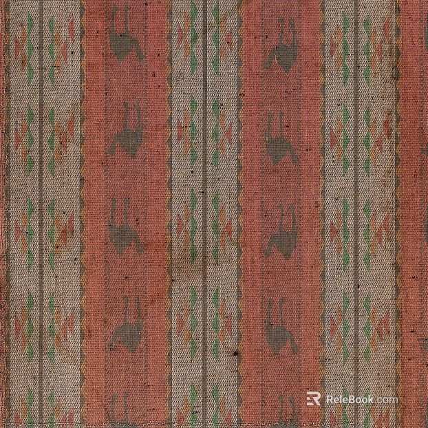 Ethnic Pink Beige Fabric texture
