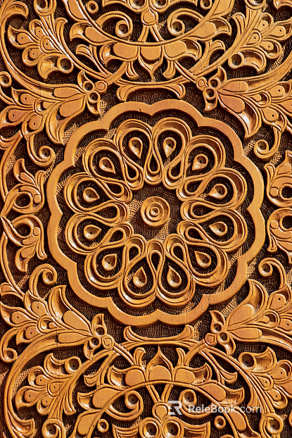 wood carving texture