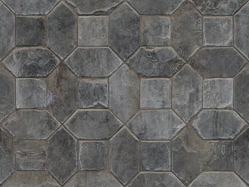 Dark gray stone floor tile living room ground texture (ID:ffaeh818796)