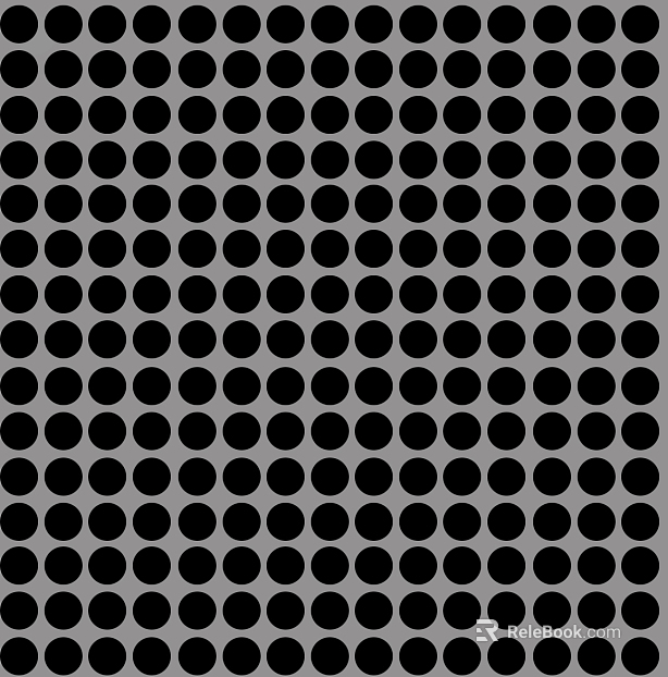 Perforated plate metal texture