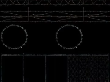 Dark gray industrial wind metal mesh fence texture (ID:ffaeh959281)
