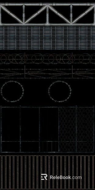 Dark gray industrial wind metal mesh fence texture