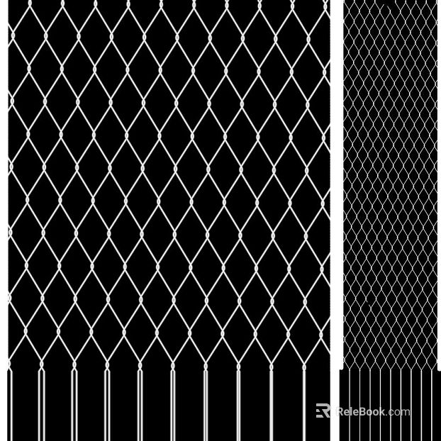 White Metal Mesh Industrial Wind Decorative Mesh texture
