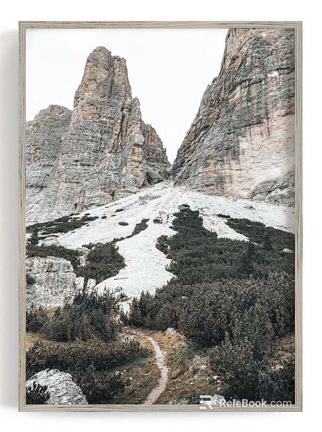 landscape painting texture