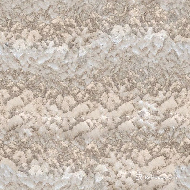 Warm water corrugated glass texture