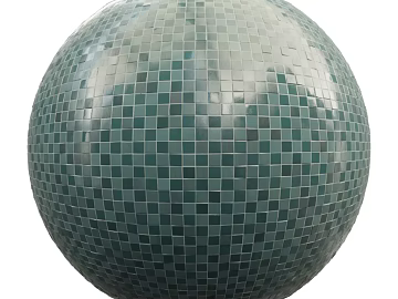 Tile Mosaic PBR texture (ID:ffach734481)