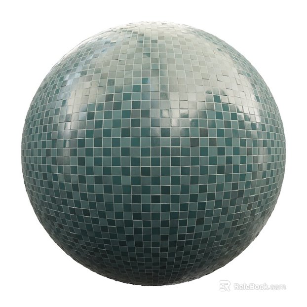 Tile Mosaic PBR texture