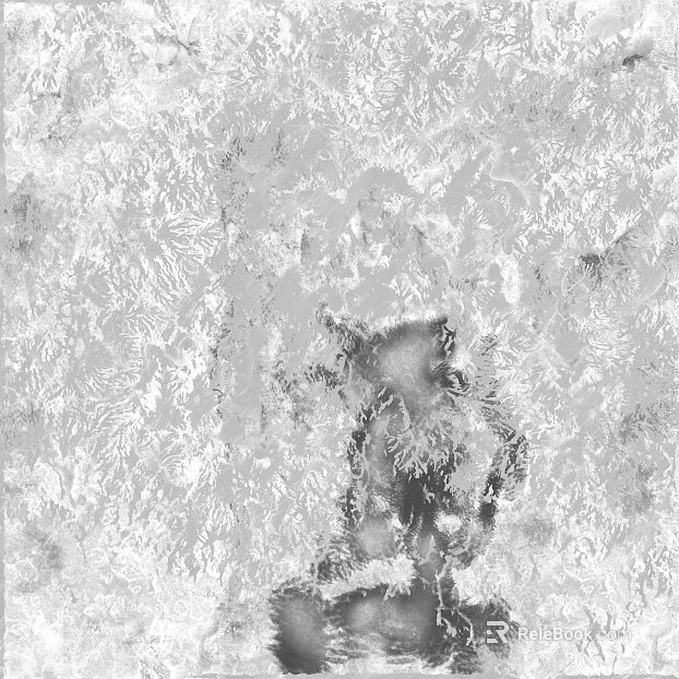 Off-white ice texture tile wall texture