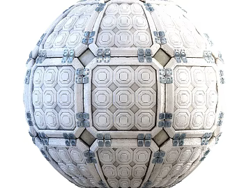 Space capsule PBR texture (ID:ffadg25082)