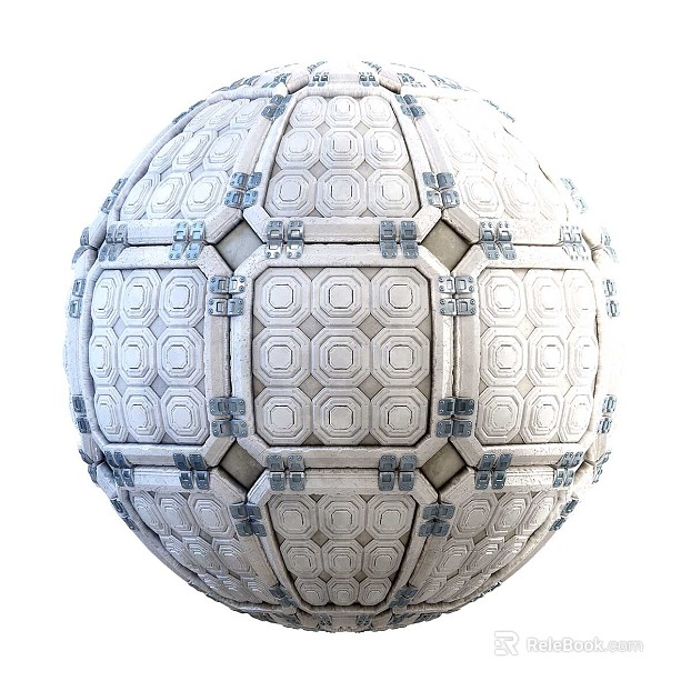 Space capsule PBR texture