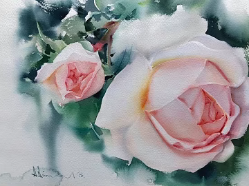 Flower Painting Hanging Painting Decorative Painting Plant Painting texture (ID:ffach037370)