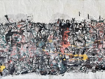 Abstract Art Paint Interior Wall texture (ID:ffaeh666556)
