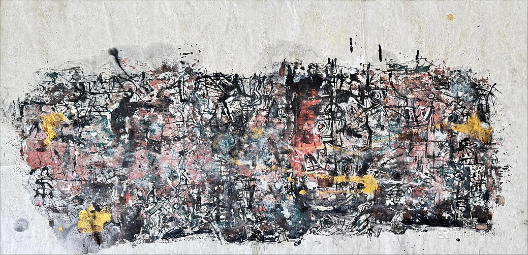 Abstract Art Paint Interior Wall texture